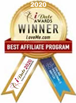 Idate Award Winner - Best Affiliate Program 2020