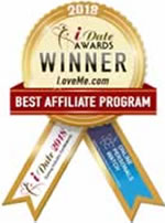 Idate Award Winner - Best Affiliate Program 2018